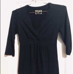 MOTHERHOOD MATERNITY TOP MEDIUM BLK